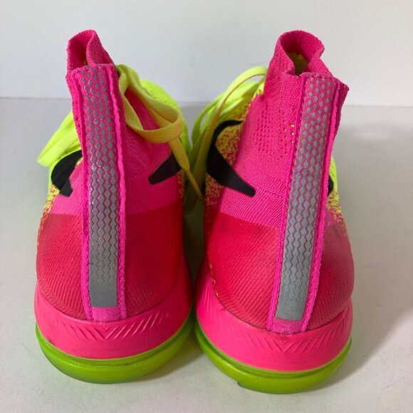 Womens Nike Zoom All Out Flyknit OC Unlimited Pink Green 7 845717-999 - Picture 4 of 9